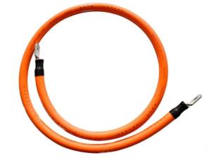 Wholesale Customized 300V Orange UL PV Cable Radiation Resistance Energy Storage Power Harness from china suppliers