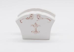 Wholesale Ivory Colored Ceramic Napkin Holder Everyday Tabletop Napkin Holder For Home from china suppliers