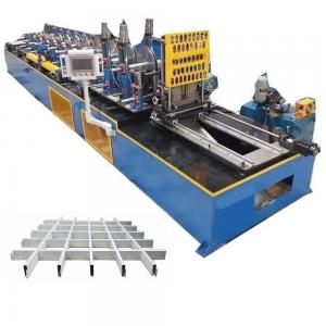 Wholesale Suspended Ceiling Grid Keel Roll Forming Machine With 0.3mm-1.0mm Aluminum Metal from china suppliers