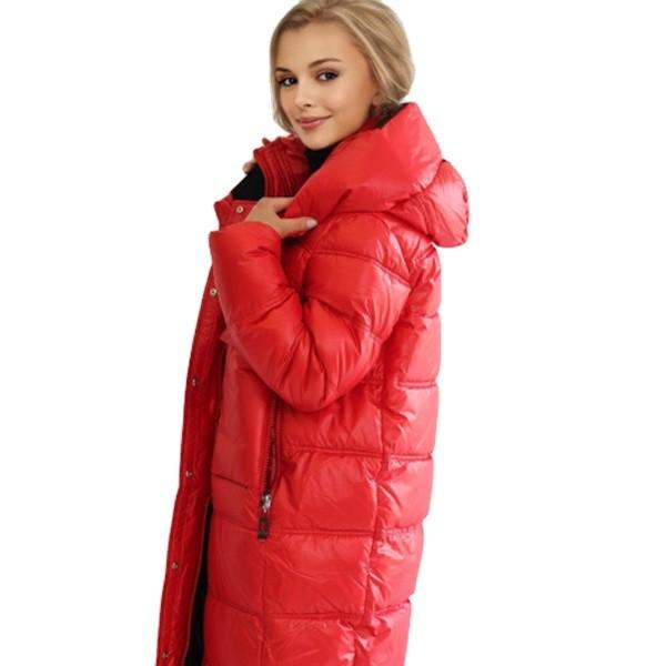 FODARLLOY Women's Winter Outerwear Cotton-Padded Medium-Long Thin Waist Wadded