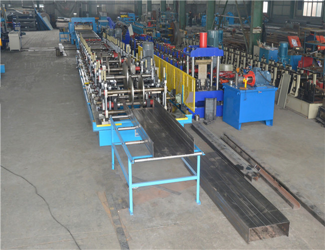Mitsubishi PLC Control Cable Tray Roll Forming Machine With European Standard