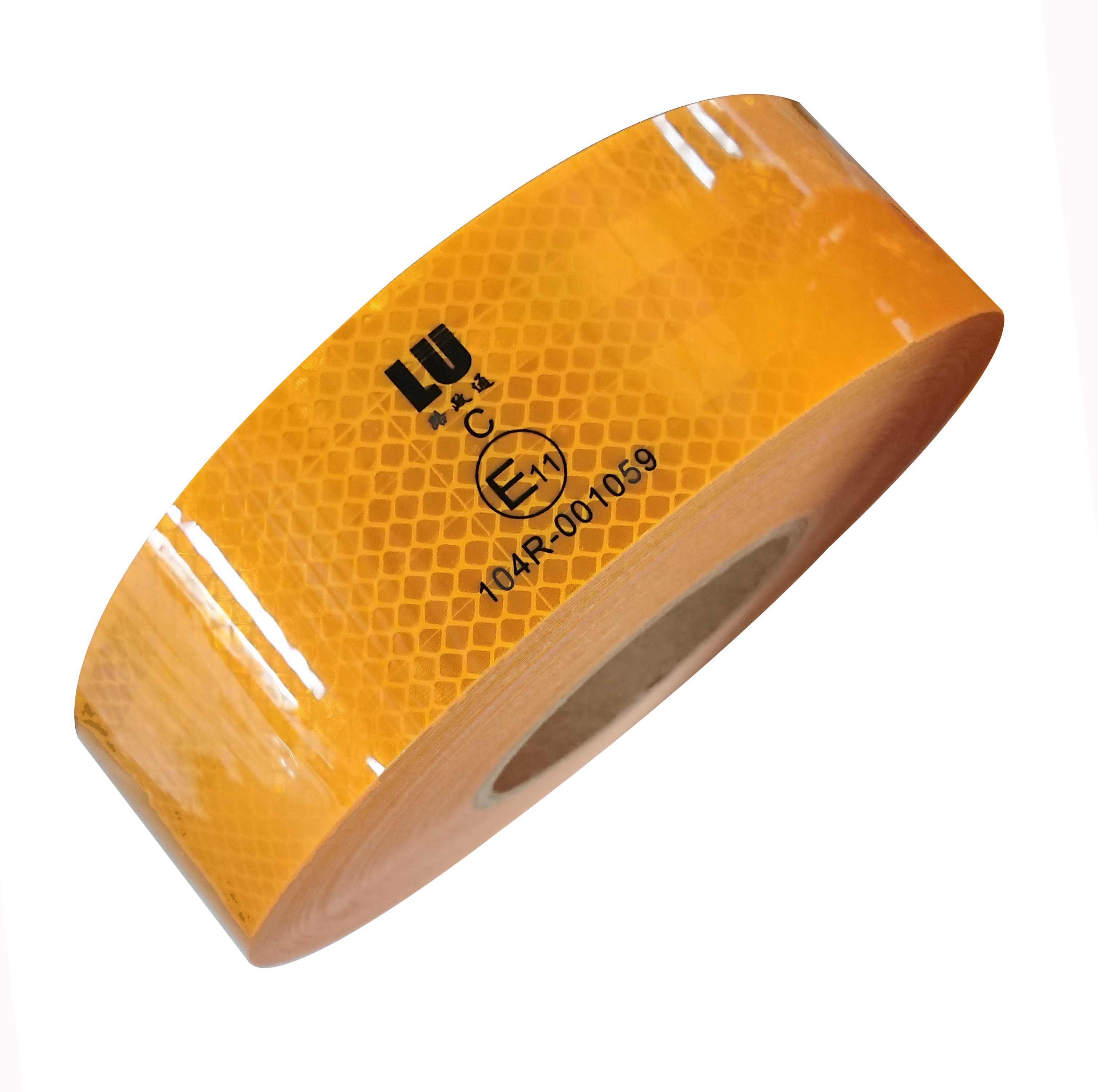 Waterproof Reflective Safety Tape 2 Inch Wide 150Ft Length- Red, White & Yellow for Trucks