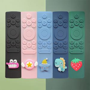 Wholesale Silicone Rubber Keypad Remote Keypad Voice Tv Remote Control Silicone Protective Cover 3c71/5a60 Cartoon Cute from china suppliers