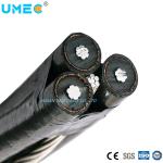 Service Drop Line Aerial Bundle Cable ABC Cable 2/3/4/5/6 Cores X 16/25/35/70