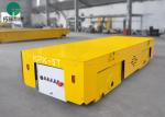 Battery Power Painting Line Factory Motorised Transfer Carts On Rail