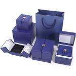 Double Door Storage Velvet Jewelry Box for Newest Style Packaging of Luxury