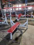Wholesale High Quality Flat Steel Bench Home Gym Fitness Equipment Medium Loader