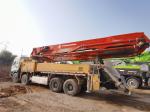 White 2007 42m Pm Concrete Pump on I. Suzu Truck Concrete Boom Pump Used Heavy
