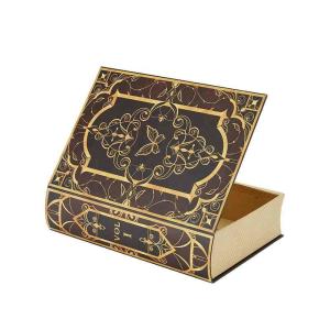 Wholesale Custom Vintage Magnetic Closure Gift Box Packaging Rigid Paper False Book Box from china suppliers
