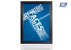 Wholesale Aluminum Frame Lockable Light Box A0 High Brightness Advertising Poster Holder from china suppliers