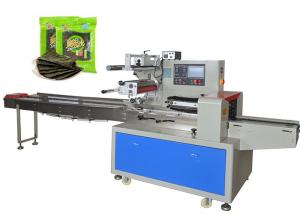 Wholesale Full Automatic Food Packaging Machine , Sea Sedge Seaweed Flow Wrapping Machine from china suppliers