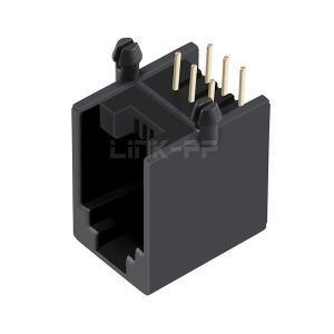 LPJE8014NNL Without LED 1X1 Port 6p6c RJ11 Jack Tab Up without Integrated