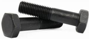 Wholesale M6 M10 Black Oxide Metal Hexagon Bolt Carbon Steel Grade 4.8 8.8 10.9 12.9 DIN933 DIN931 from china suppliers