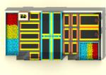 Indoor Trampoline Place / Trampoline Amusement Park CE ISO TUV SGS Certificates