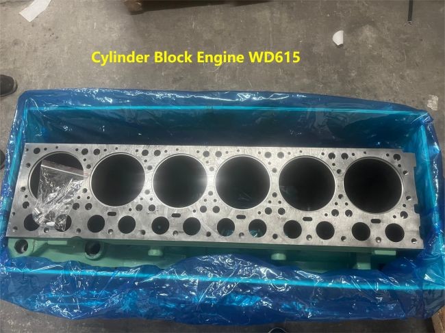 Big Block 6 Cylinder WD615 HOWO Truck Parts 6 Cylinder Engine Block