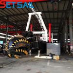 16 Inch Cutter Suction Dredger Powered by Cummins 224 Kw Diesel Engine for