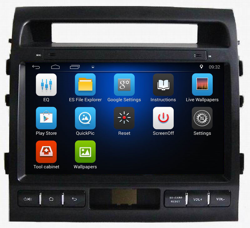 Ouchuangbo car navigation android 8.1 for Toyota Highlander 2015 with steering wheel control GPS navigation system