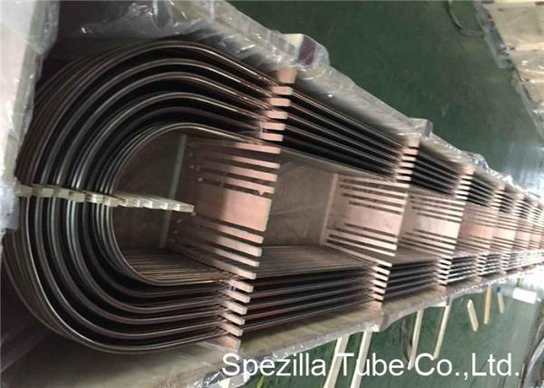 Stress Relieved stainless steel tube heat exchanger ASTM A213 TP304 Heat