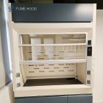 High Airflow Steel Fume Hood With LED Lighting Safety ISO Certified