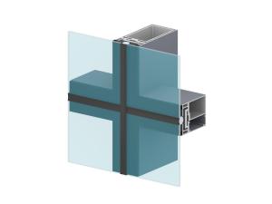 Wholesale Powder Coated Aluminium Extrusion Profiles Aluminium Glass Curtain Wall from china suppliers