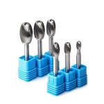 6mm Shank D Type Carbide Ball Burr Hardness Aluminum Cut Carbide Burrs