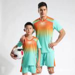 High quality Polyester Material soccer jersey shorts kits Uniforms outdoor