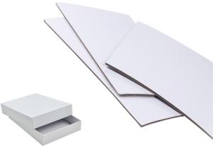 Wholesale 1260gsm / 2.0mm thicker Unbleached laminated Whiteboard Paper Sheets from china suppliers