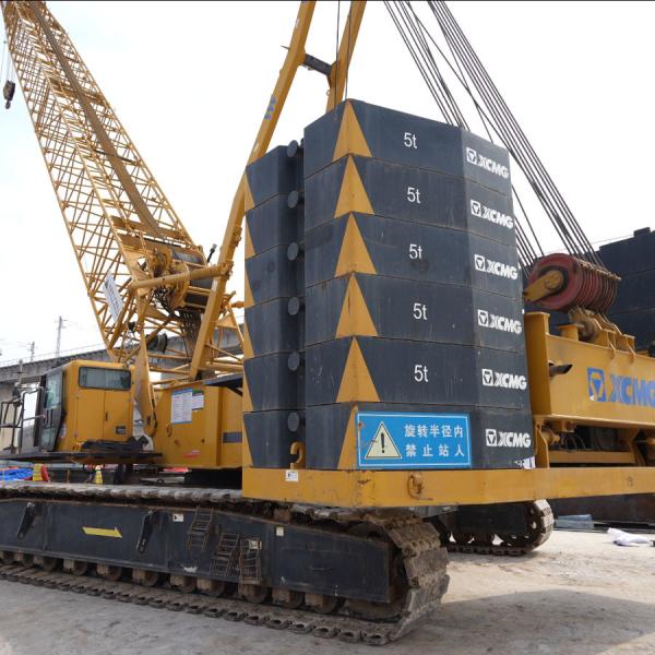 Second Hand 260T Mobile Cranes Hydraulic 80Km/H Travel Speed For High Rise