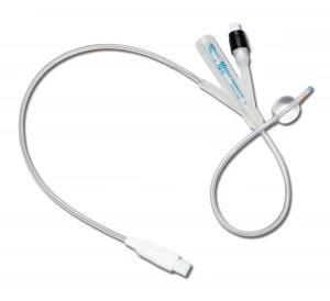Wholesale Disposable 100% Silicone Medical Urinary Foley Catheter With Temperature Sensor Probe from china suppliers