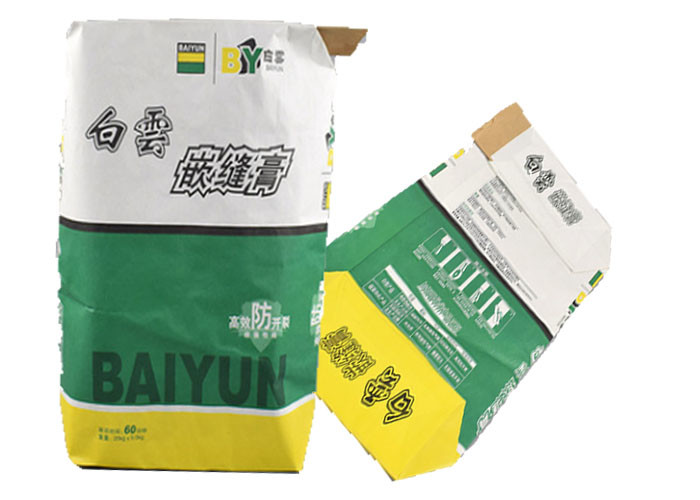 Sleeve Type Multiwall Paper Bags 1-3 Layers High Tensile Strength Long Working Life