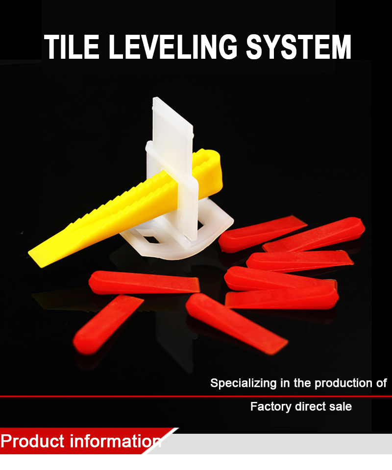 Wedges Floor Wall Tile Leveler Spacers Flat Leveling System Tools