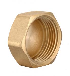 Wholesale brass plumbing fitting cap female from china suppliers