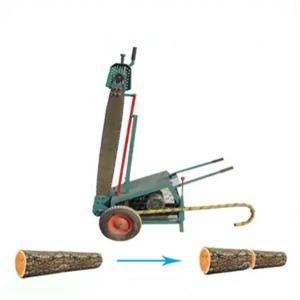 Wholesale Mobile Chain Sawmill For Big Logs Timber Cutting Vertical Cutting Wood Slasher from china suppliers