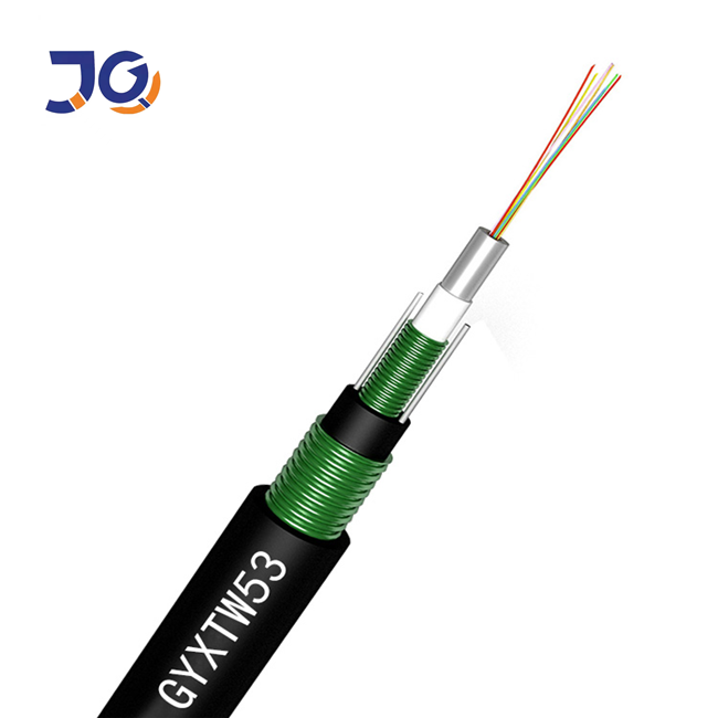 GYXTW53 Aerial Overhead Single Mode Ftth Fiber Optical Cable Outdoor