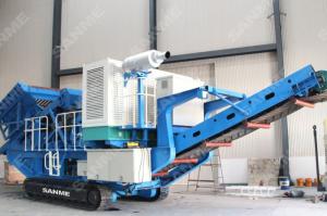 Wholesale AC Motor 150t/H Tunnel Minerals Crawler Cone Crusher from china suppliers