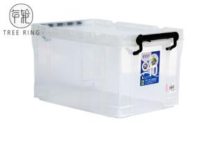 Wholesale Lightweight Collapsible Plastic Crate Stackable 700 * 480 * 380mm 100 Litre from china suppliers