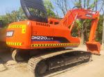 Secondhand Crawler Excavator Doosan Dh220LC-7, Used Digger 220, 100% Original
