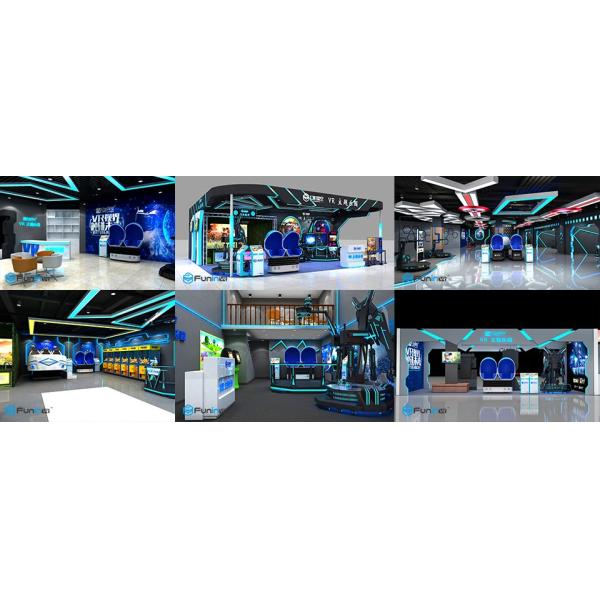 Double Seats Arcade Game VR Slide / VR Shooting Machine With Two Egg Cabins
