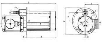 Three phase electric pump AB(AOB)