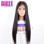 360 Swiss Lace Frontal Human Hair Wig , 180% Density Malaysian Straight Body