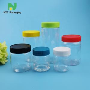Wholesale 360ml 450ml 600ml Plastic Food Jars Peanut Butter Container from china suppliers
