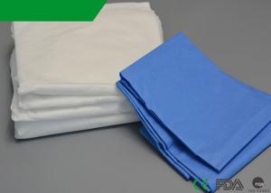 China Sterile Disposable Stretcher Sheets , Flat Plastic Bed Cover 33 X 89 Inches on sale