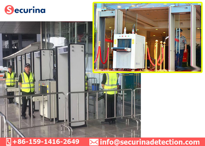 80KV X Ray Baggage Machine 0.22m/S Conveyor Belt For Security Inspection
