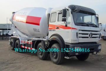 Beiben NG80B 2638P 8x4 40Ton 380hp 14 16 18 cbm Concrete Mixer Truck for