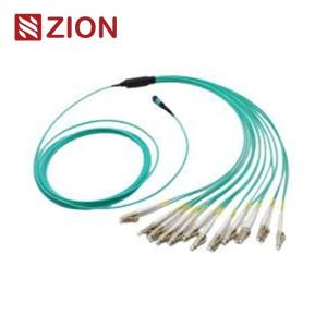 Wholesale 8F MTP OM3 Fiber Optic MTP-LC 2.0mm Straight harness Cables from china suppliers