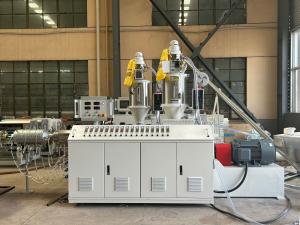 Wholesale PE HDPE LDPE PPR Plastic Water Supply Pipe Tube Extrusion Production Line from china suppliers