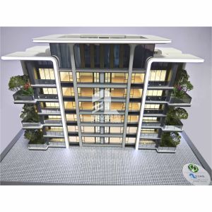 Wholesale Residential 1:100 Scale Buildings With Lighting Landscaping Models Architectural from china suppliers