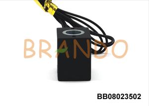 Wholesale 4V110 Series Valve Solenoid Coil With Flying Leads φ8 Diameter Plastic / Brass Material from china suppliers