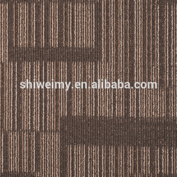 PP Carpet Tile 50 * 50 with PVC Backing