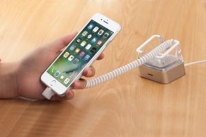 Wholesale COMER anti-theft Secure Charging alarmed mobile display stand holders for retail shop from china suppliers